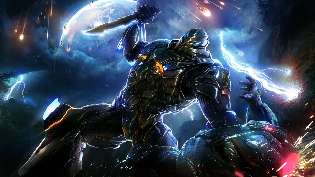 Сражение мехов в игре Section 8 Prejudice