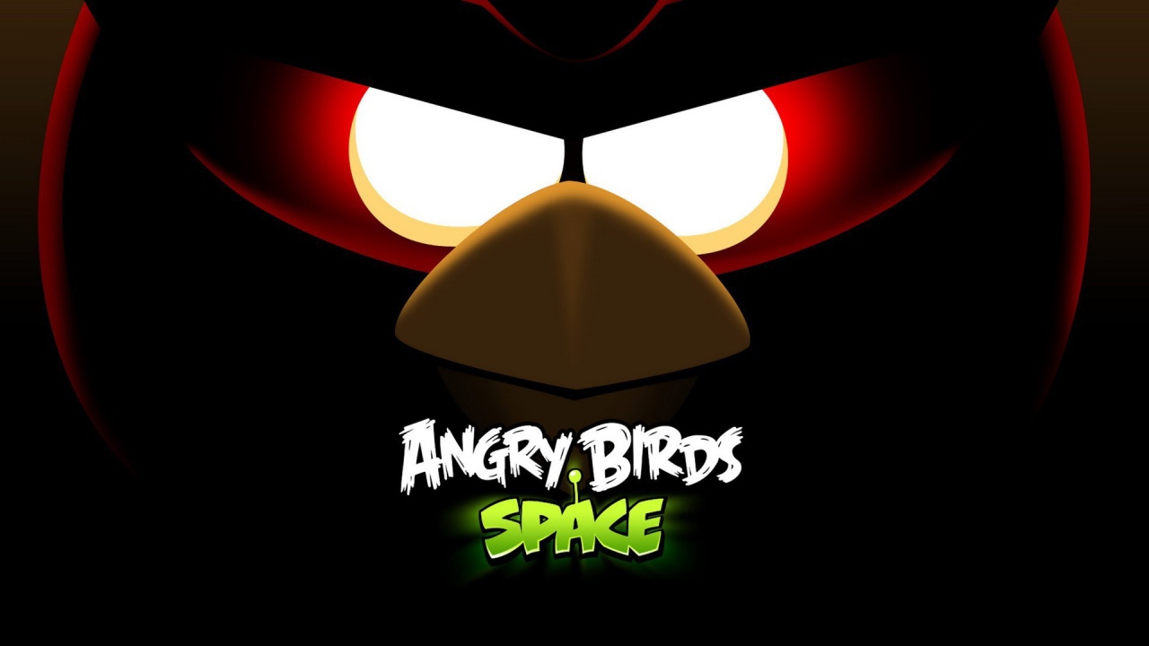 Птичка из игры Angry Birds Space