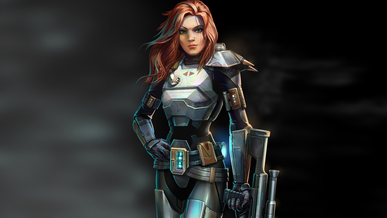 Охотник Баунти из игры SWTOR