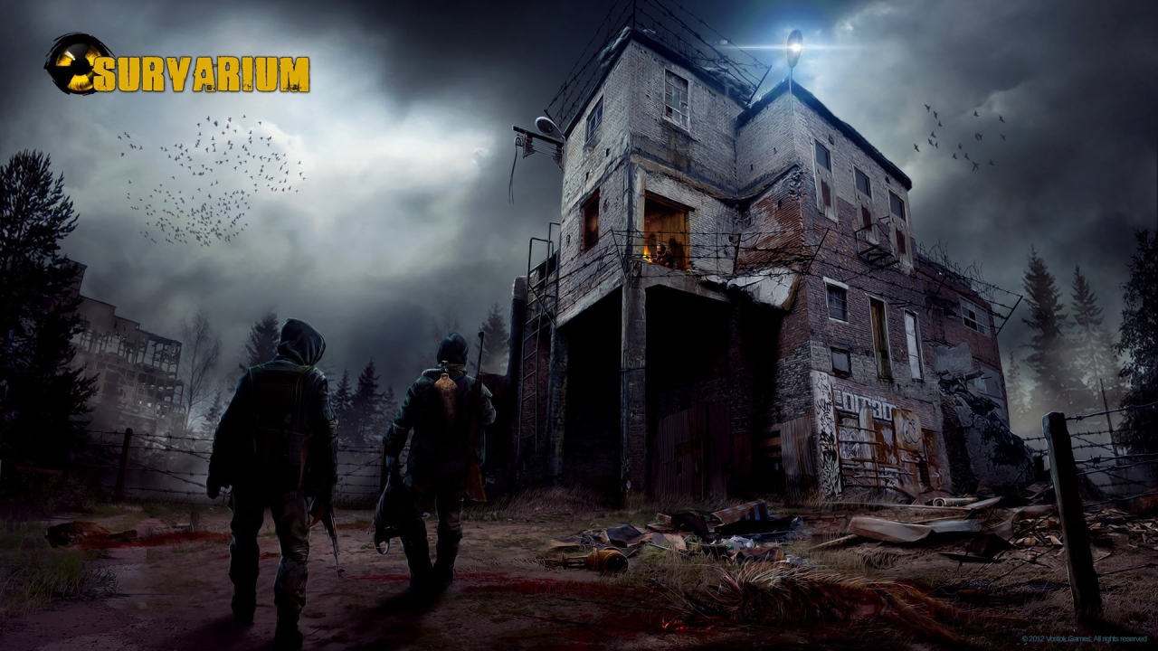Разбитое здание в игре Survarium