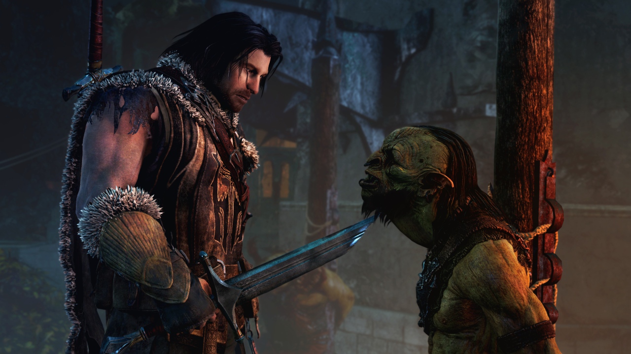 Персонаж игры Middle-earth Shadow of Mordor с орком