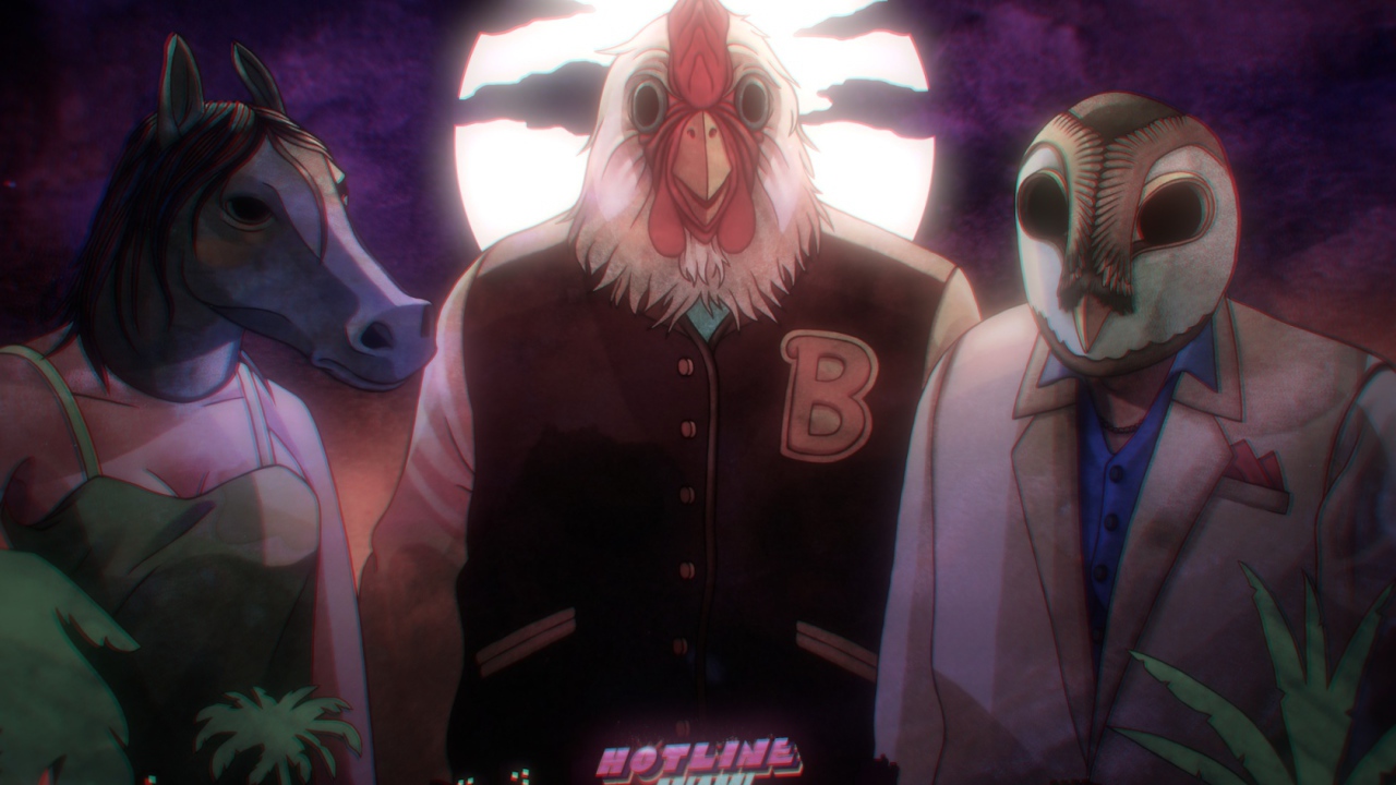 Персонажи игры Hotline Miami