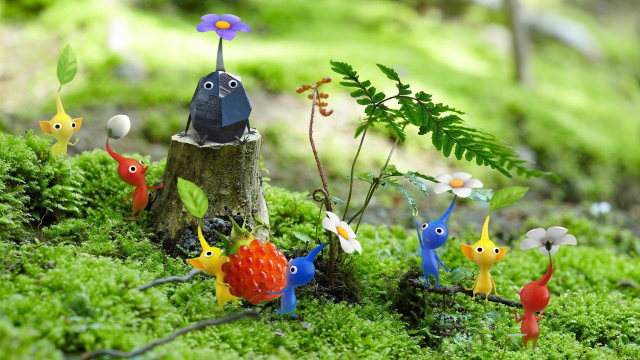 Персонажи игры Pikmin