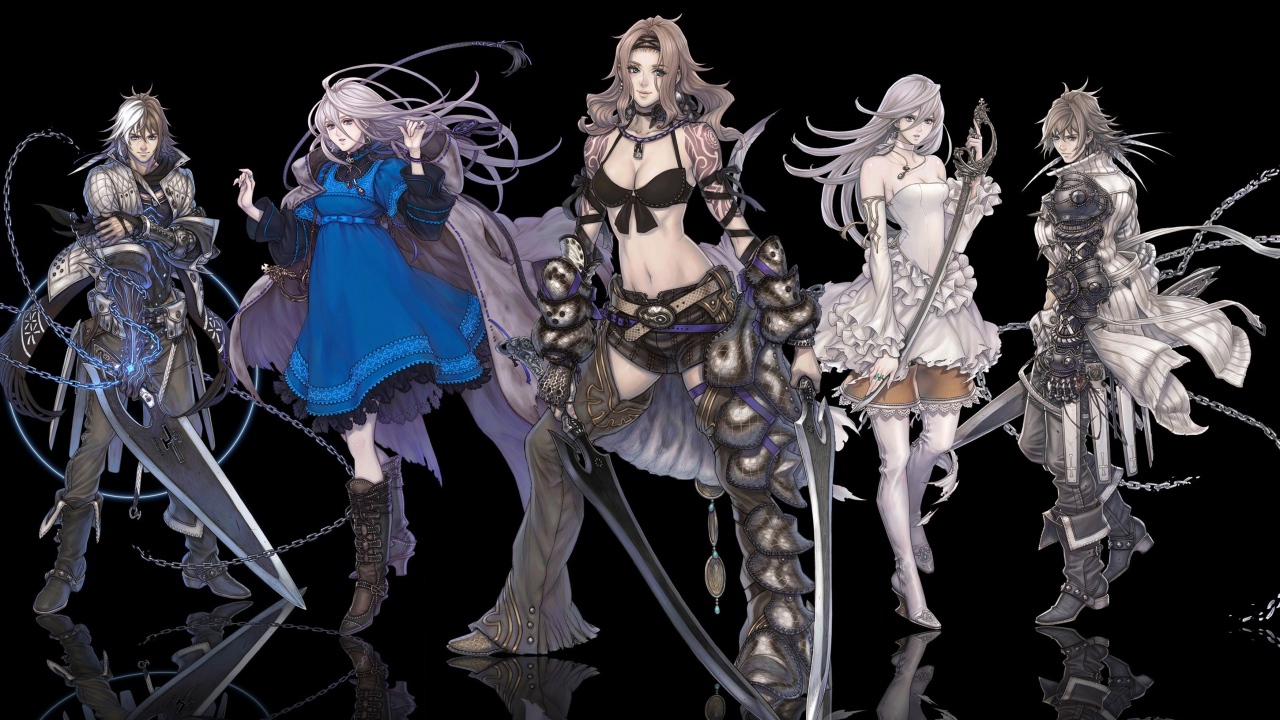 Персонажи игры The Last Story