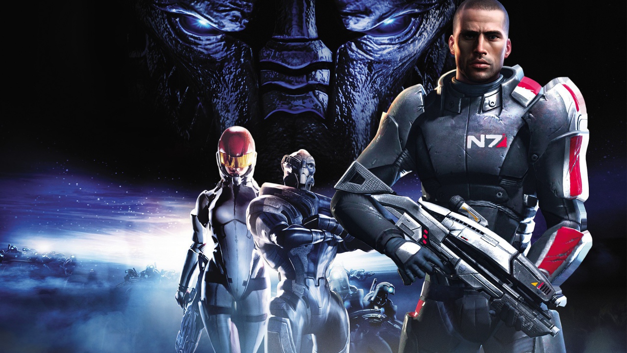 Командор Шеппард из игры Mass Effect