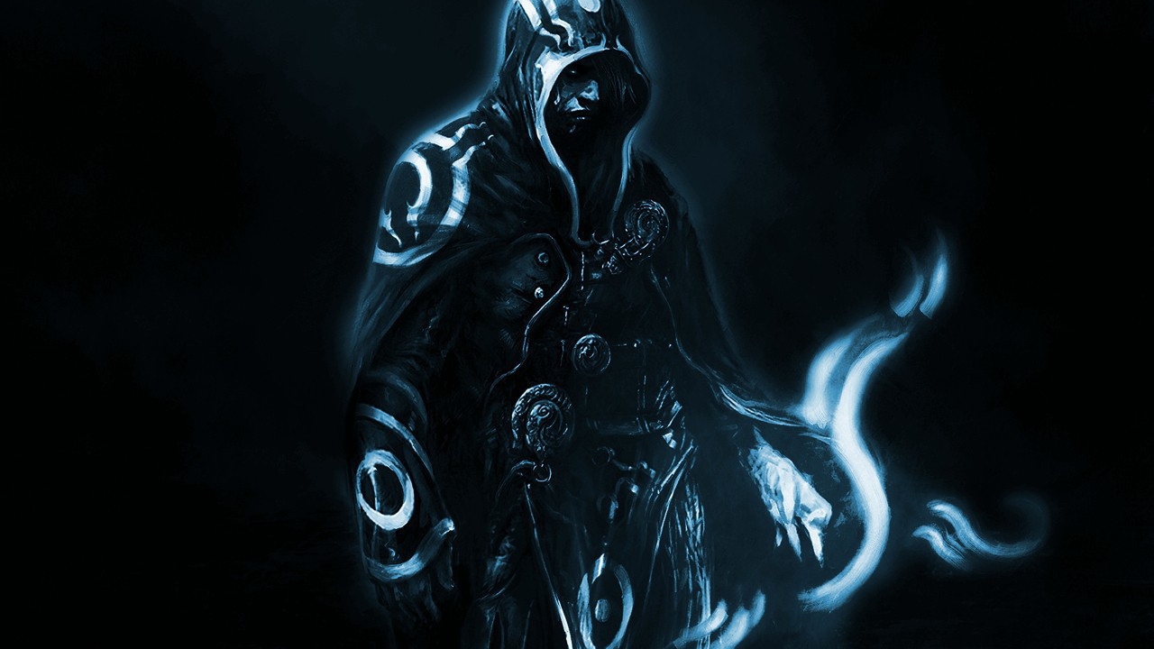 Темный маг в игре Magic The Gathering