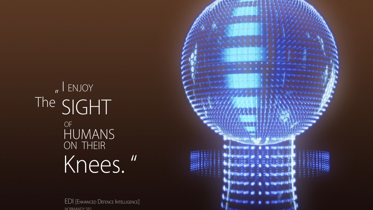 ЭДИ из игры Mass Effect 2