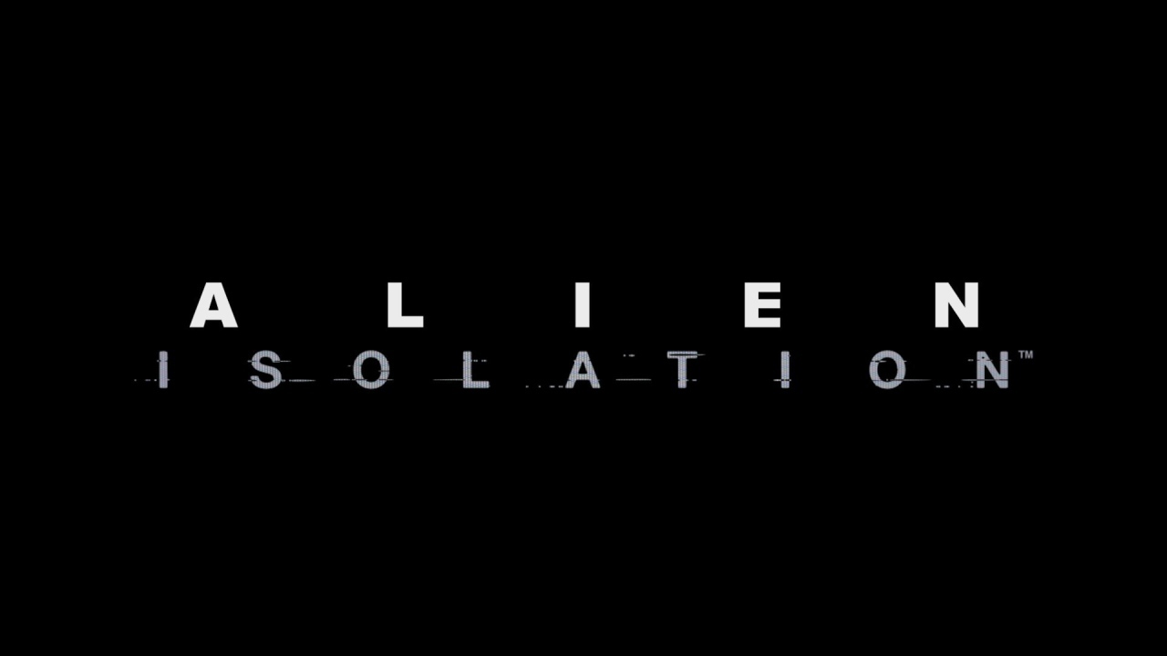 Игра Alien Isolation, черный фон