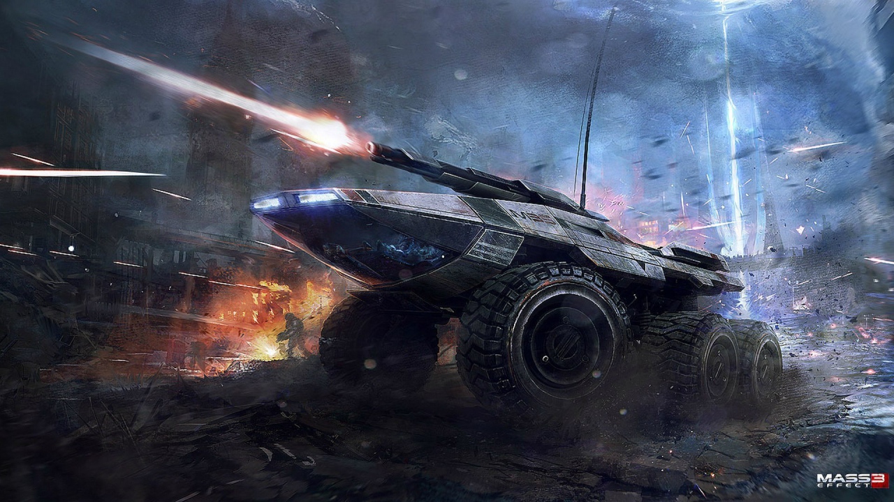 Игра Mass Effect 3 - Mako Lithograph