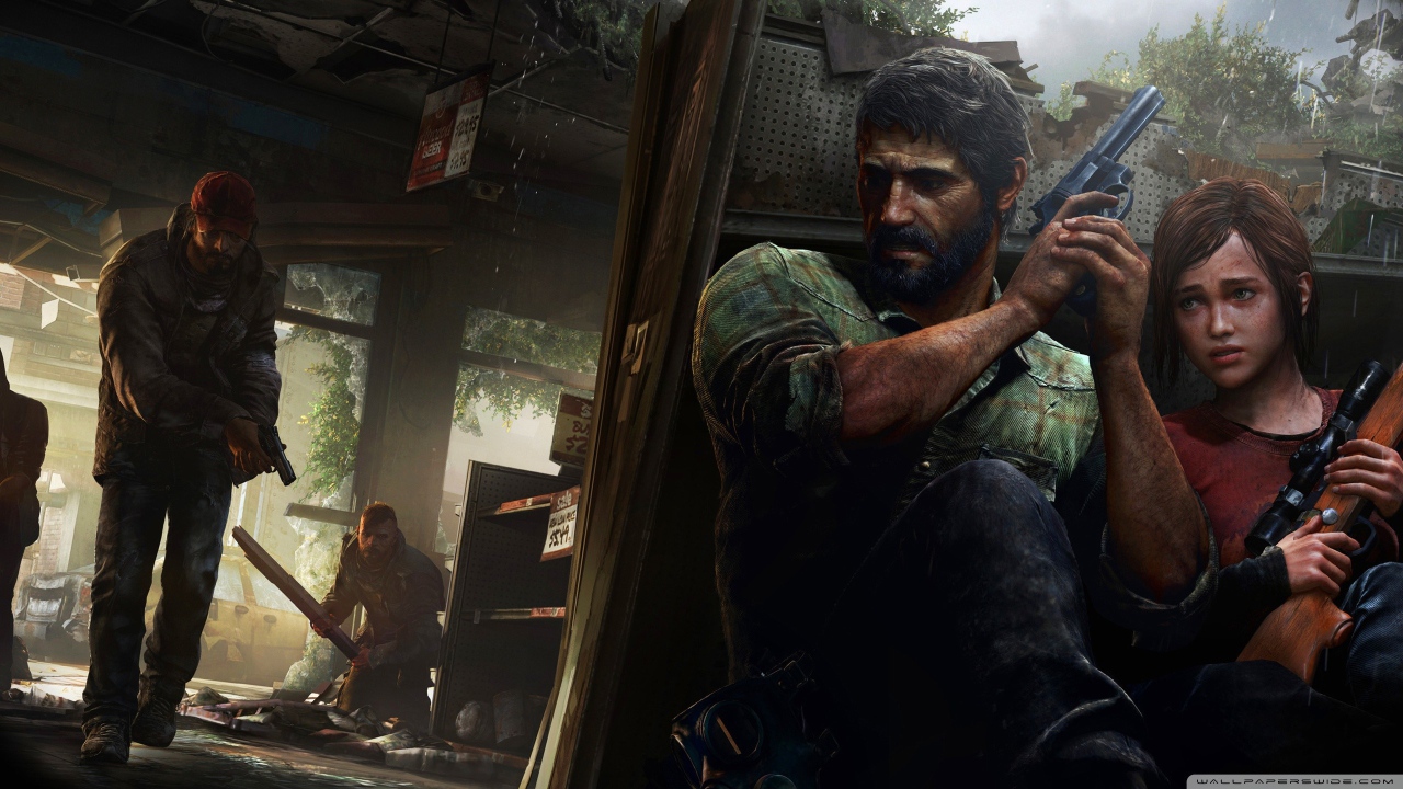 Герои игры The Last of Us прячутся от преступников
