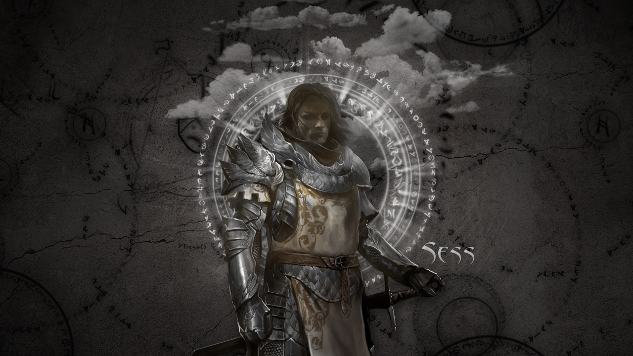 Логан из игры Guild Wars 2