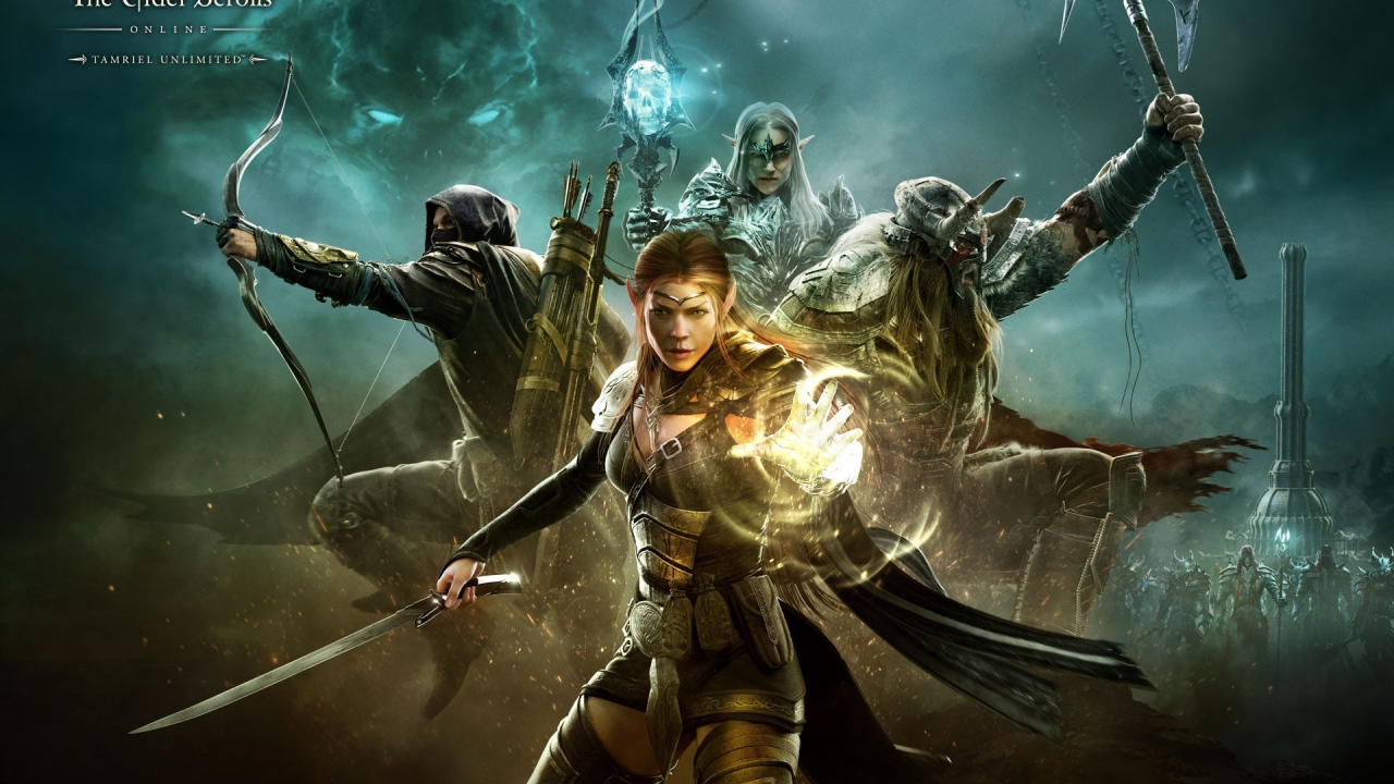 Популярная игра The Elder Scrolls Online