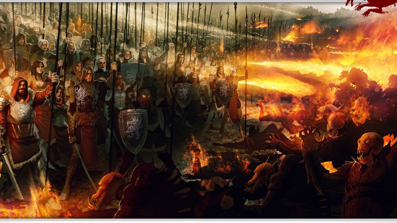 Постер игры Dragon Age Origins