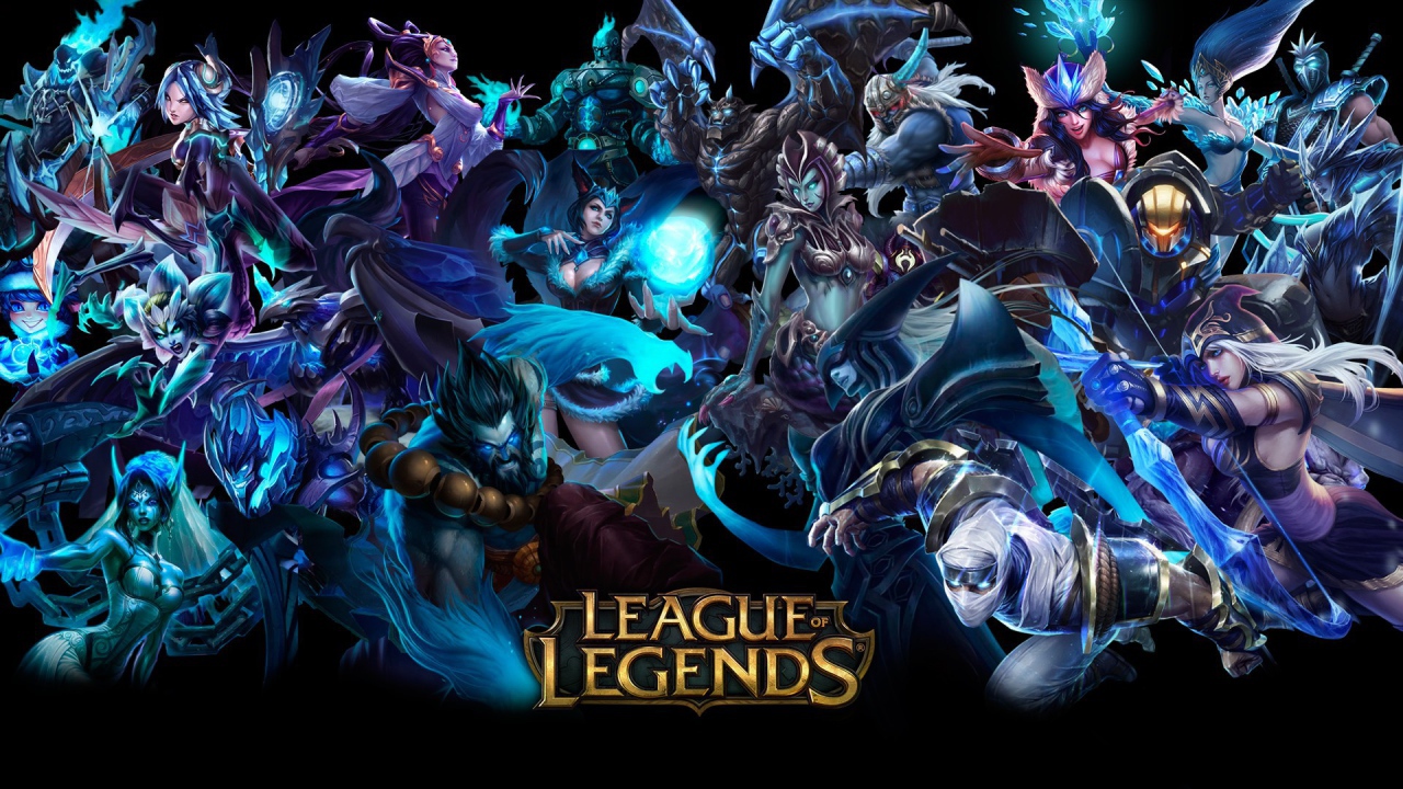 Постер игры League of Legends