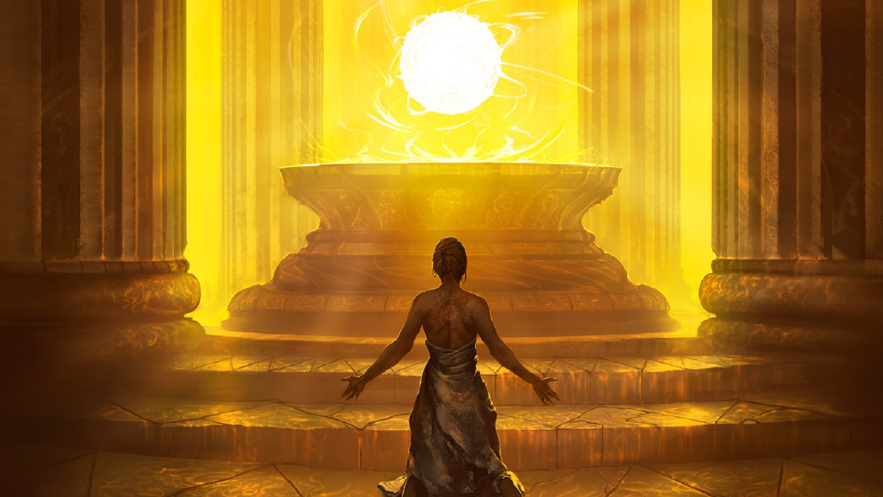 Жрица в храме, игра Magic The Gathering