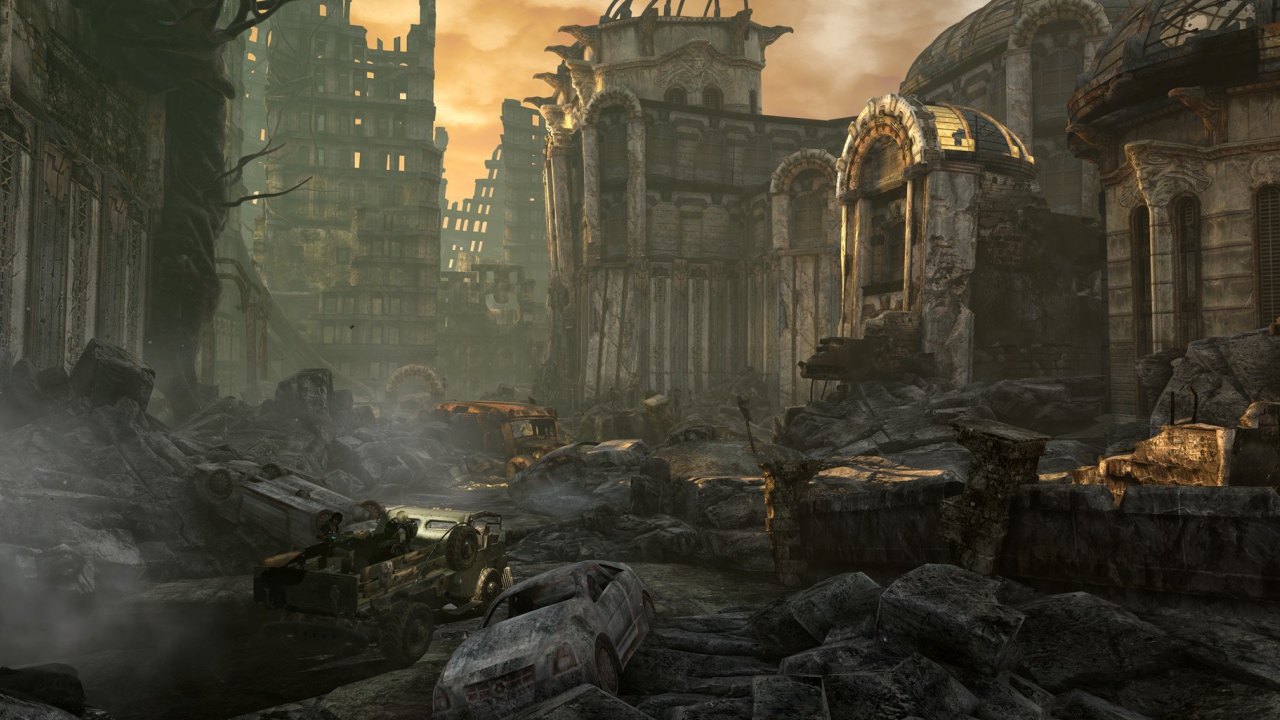 Руины в игре Gears of War 3