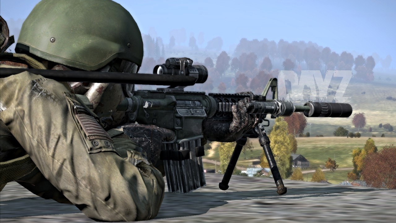 Снайпер в игре DayZ