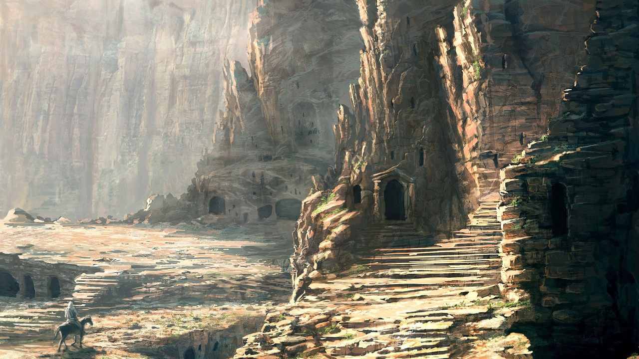 Лестница в горы, игра Assassin's Creed