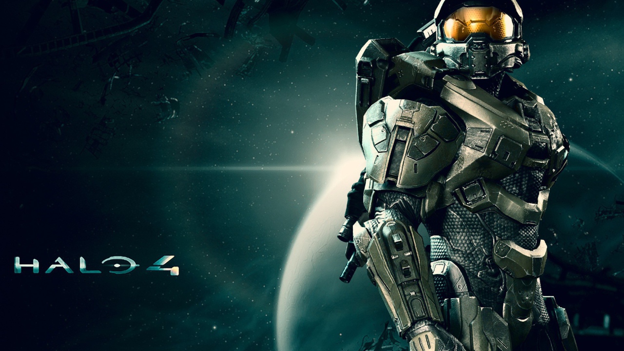 Персонаж игры Halo 4 Мастер Чиф