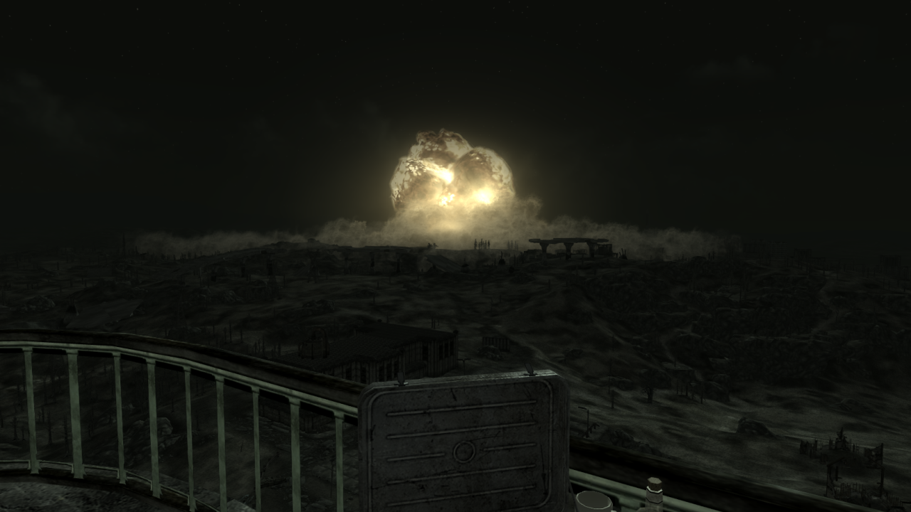 Взрыв в игре Fallout 3