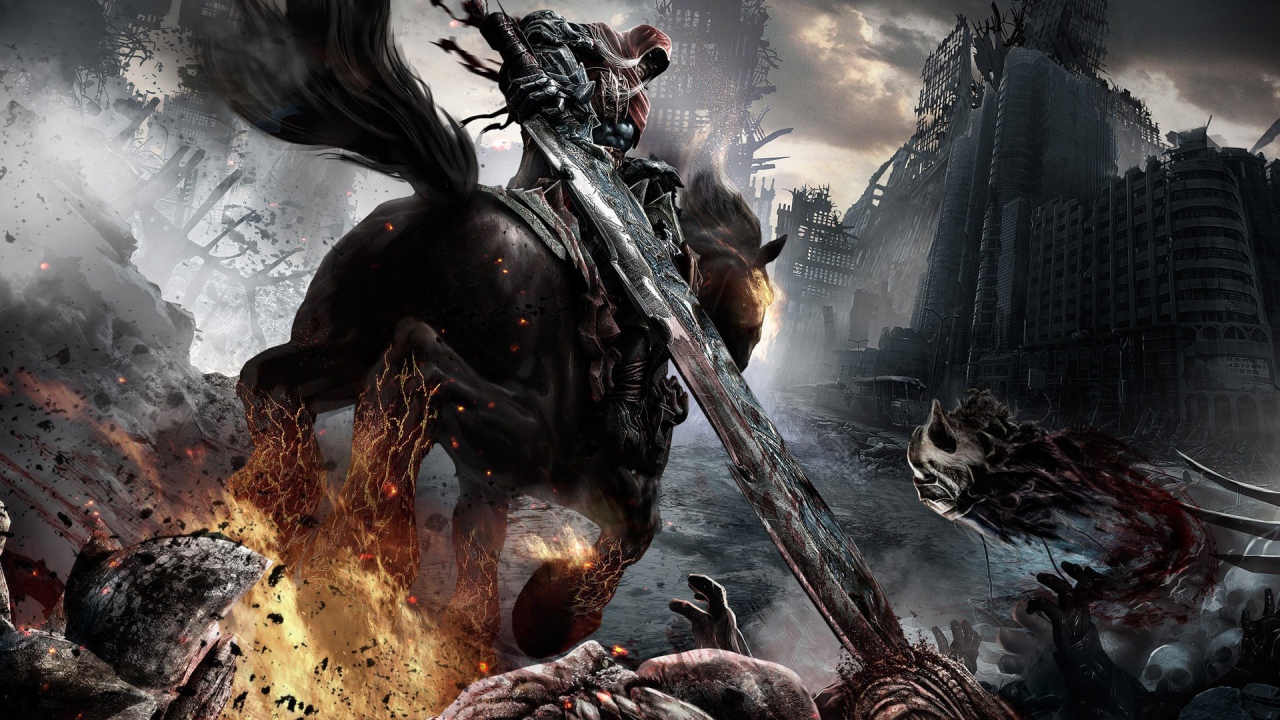 Воин темной стороны в видеоигре