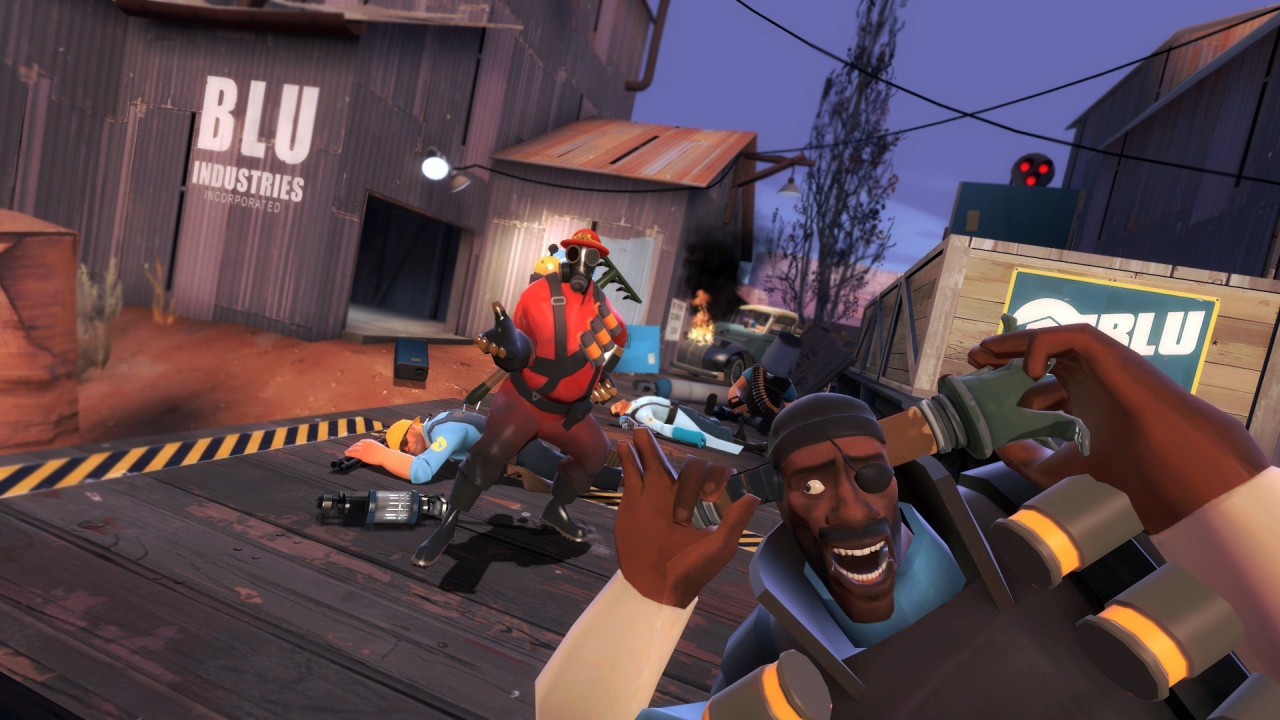Мир игры Team Fortress 2