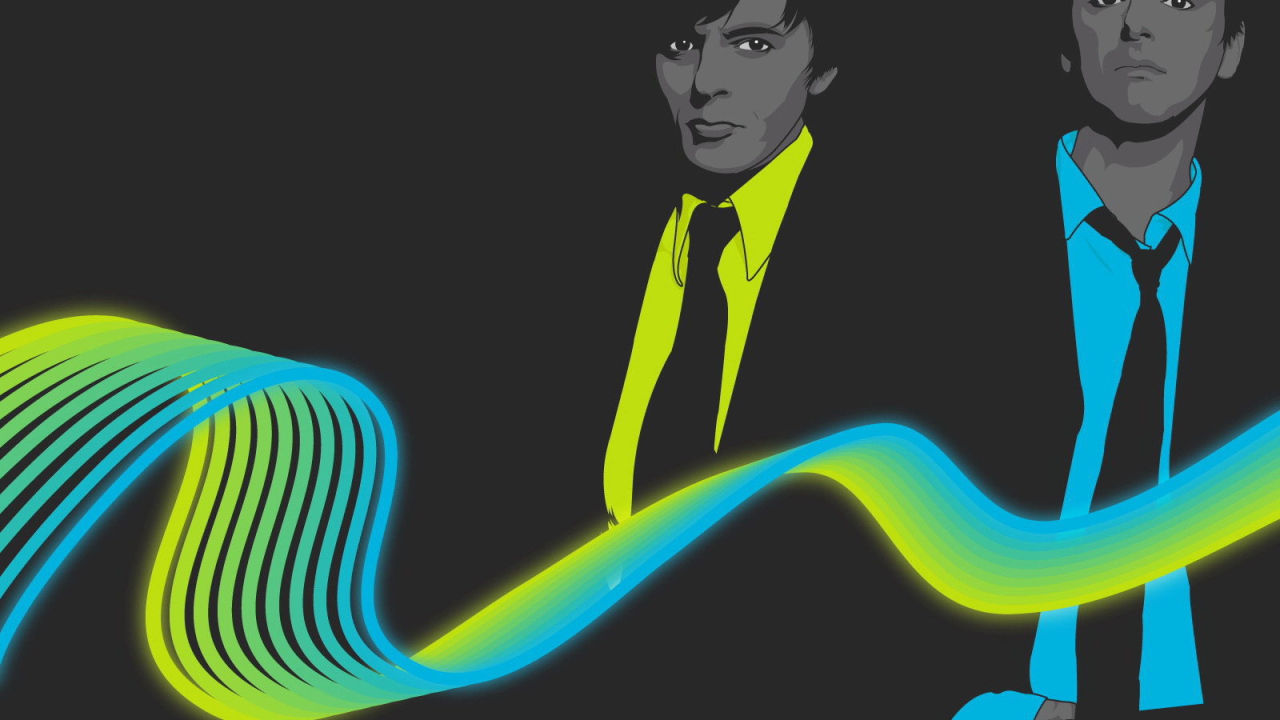 Сине желтый стиль