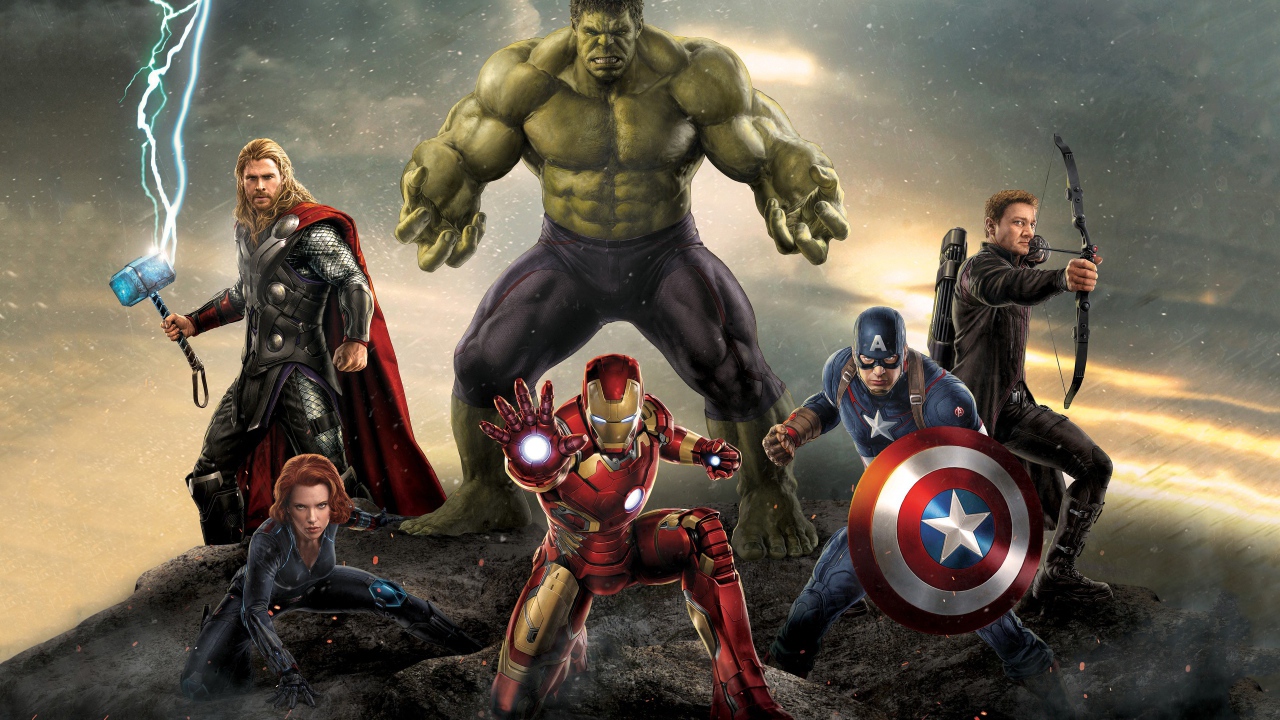 Герои фильма Мстители Эра Альтрона