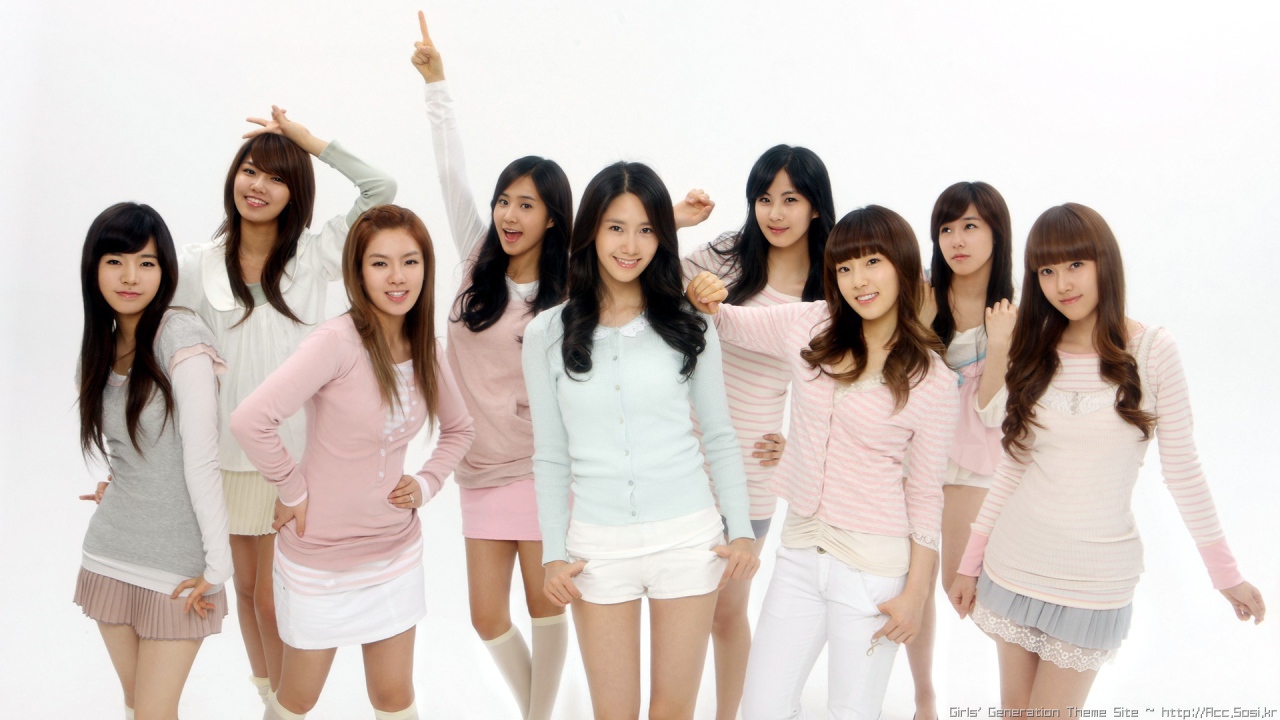 Корейская музыкальная группа Girls’ Generation
