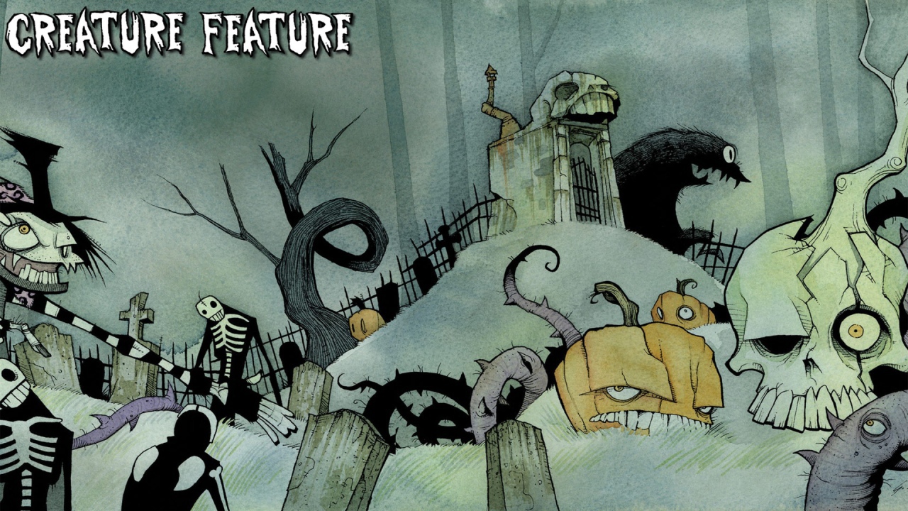 Постер музыкальной группы Creature Feature