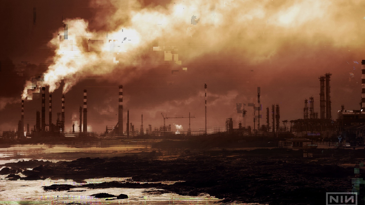 Постер музыкальной группы Nine Inch Nails