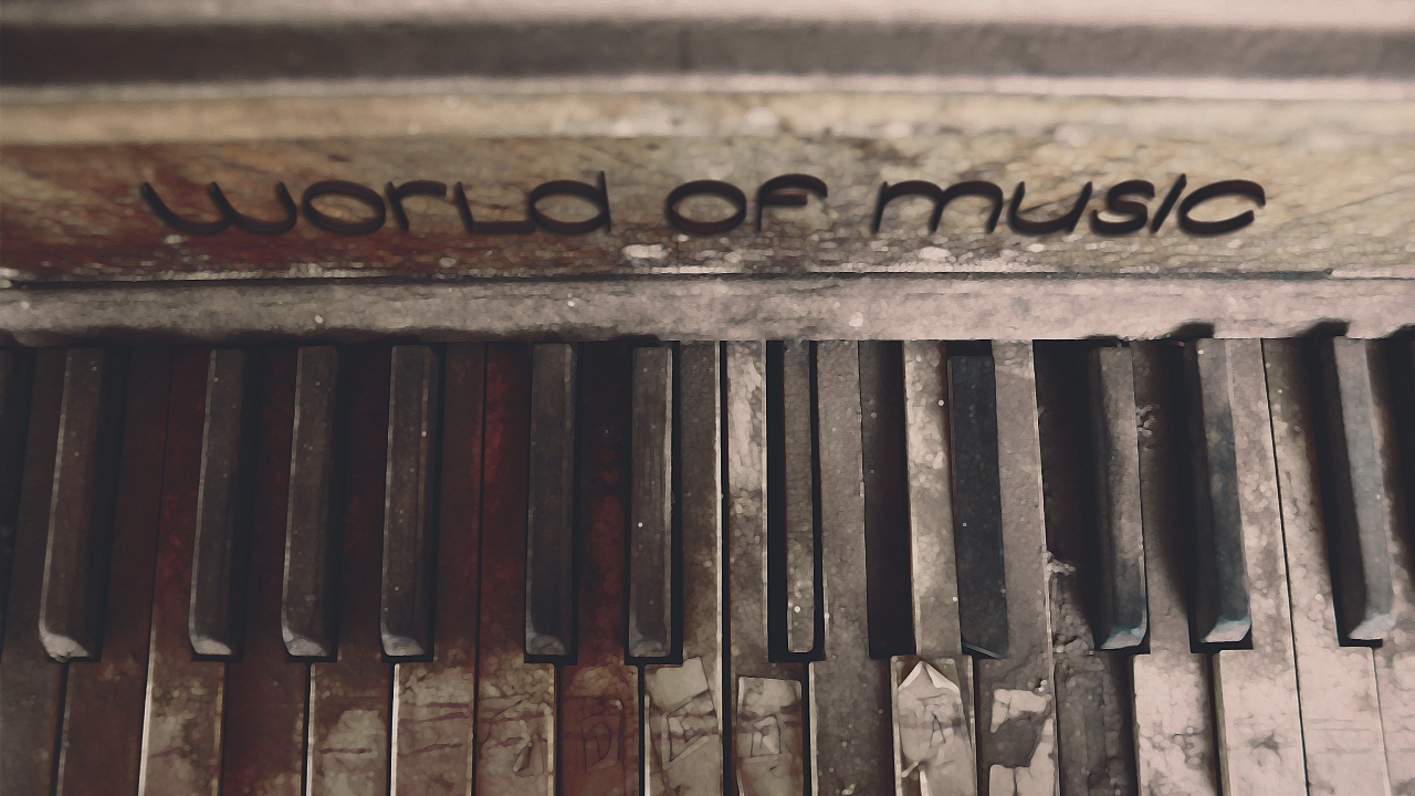 Мир музыки старого пианино