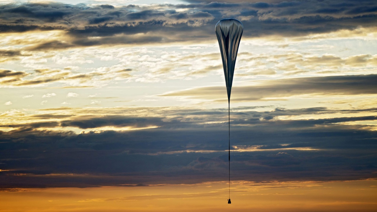Зонд в верхних слоях атмосферы