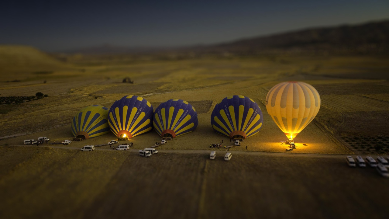 Стартовая площадка воздушных шаров