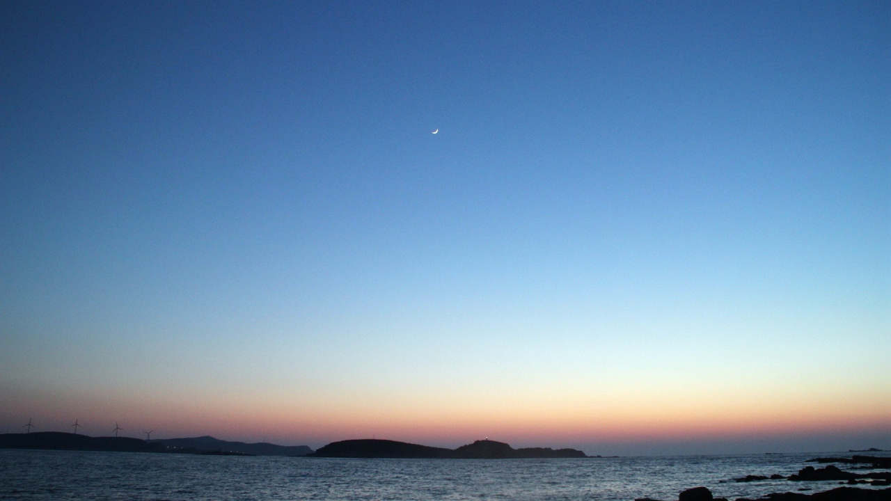 Новолуние после заката