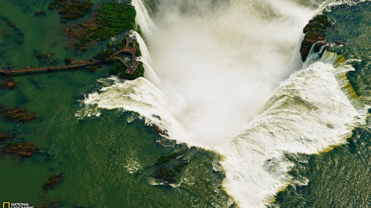 Смотровая площадка на водопаде Игуасу