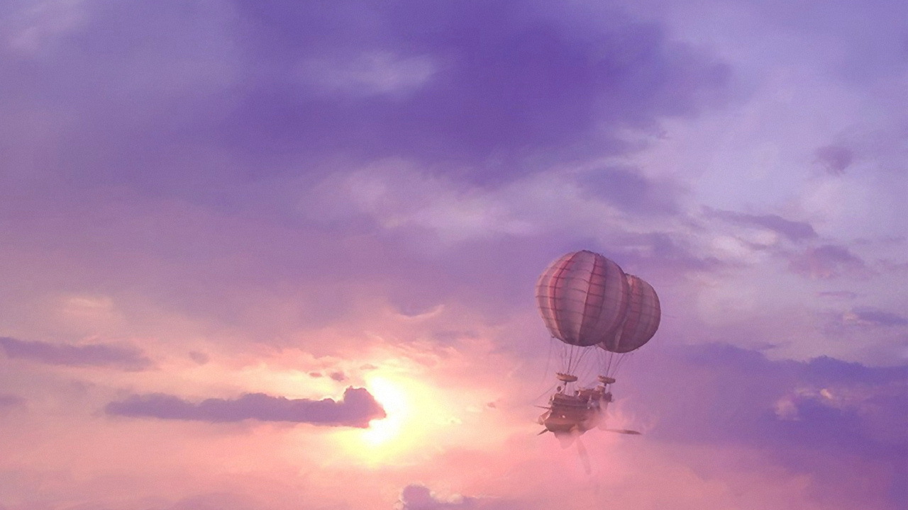 Корабль на воздушных шарах