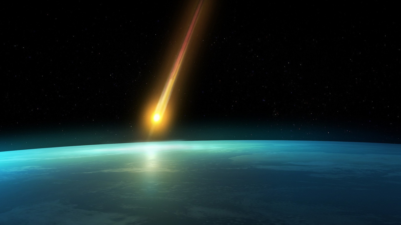 Комета вошла в атмосферу планеты