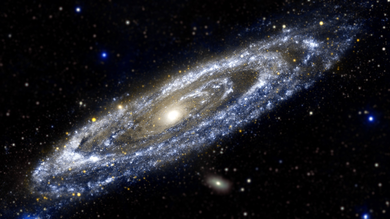 Ближайшая наша соседка галактика Андромеда