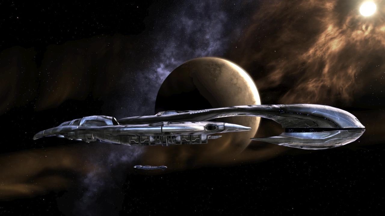 Исследовательский корабль на краю галактики