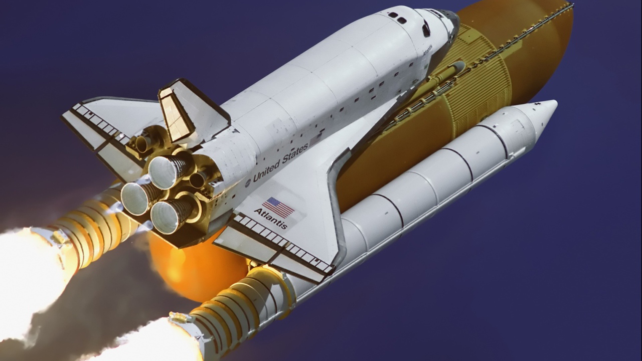 Старт шаттла Атлантис