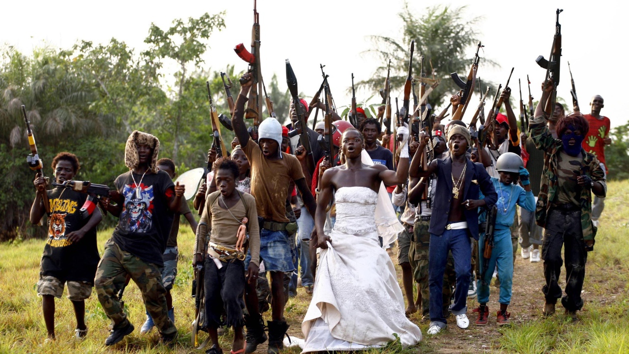 Вооруженная свадьба в Африке