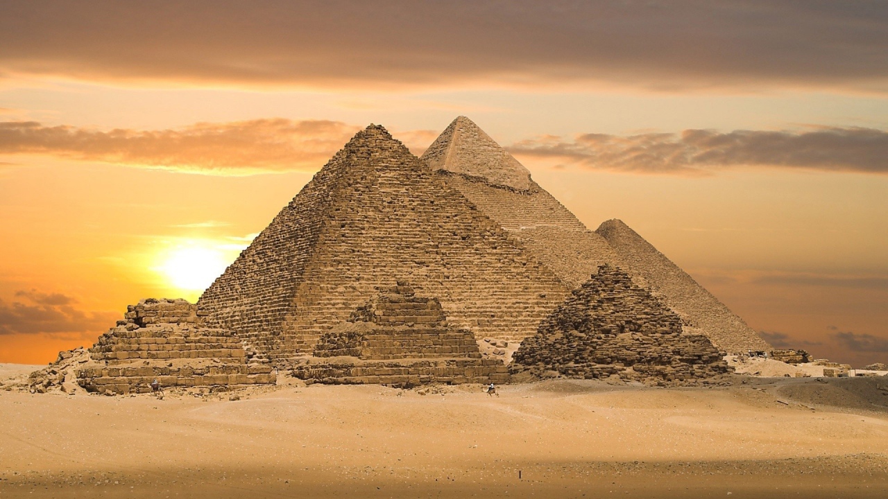Комплекс Великих пирамид в Египте