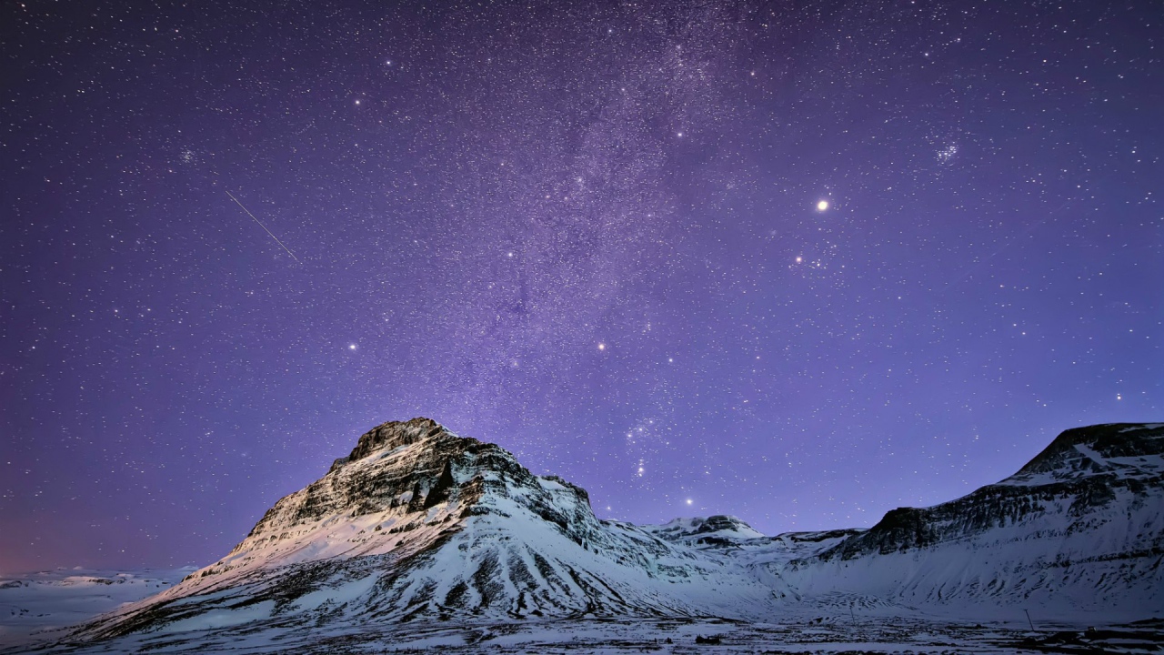 Млечный путь в Исландии