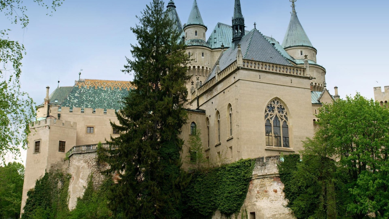 Старинный замок в Словакии