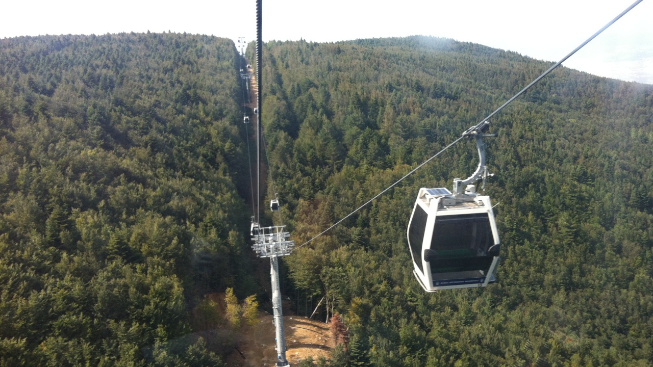 Канатная дорога в Бурсе, Турция