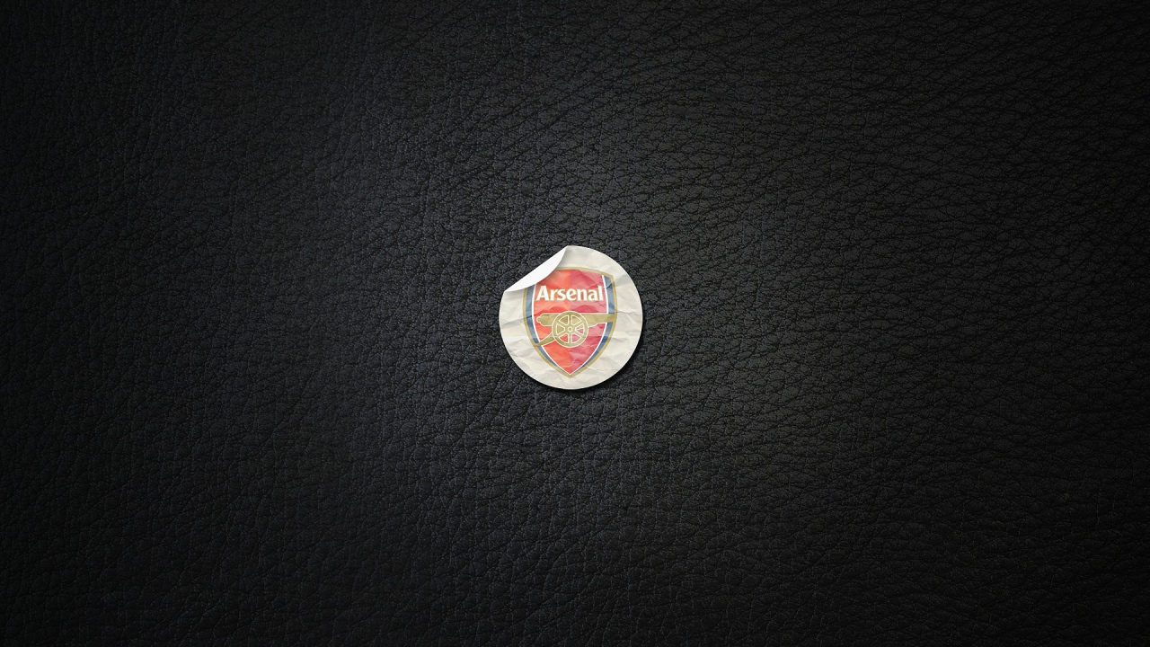 Клуб Арсенал, черный фон