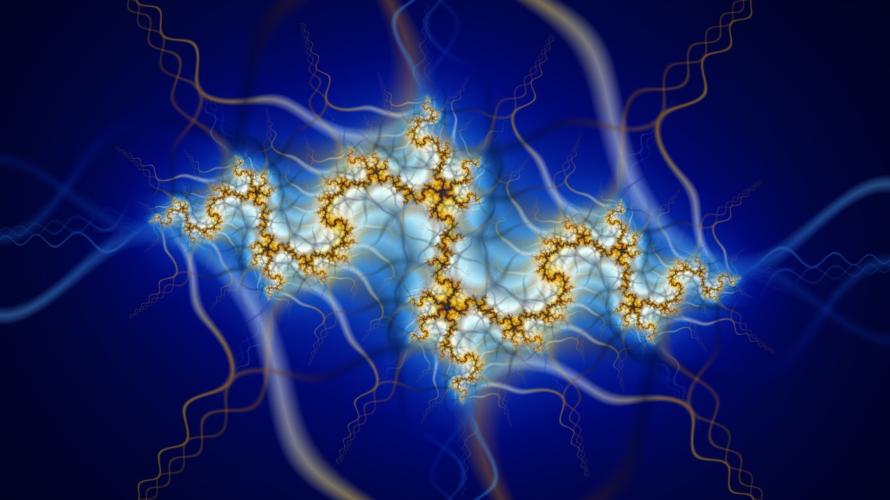Абстрактный ультра фрактал  