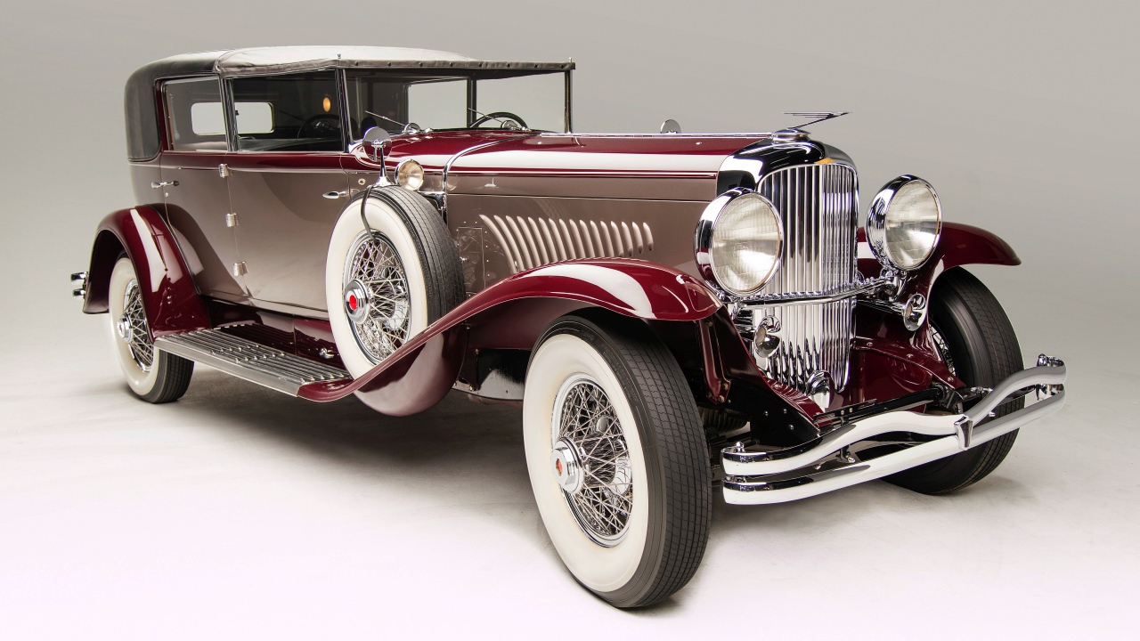 Ретро автомобиль Duesenberg Murphy J381, 1930 года 