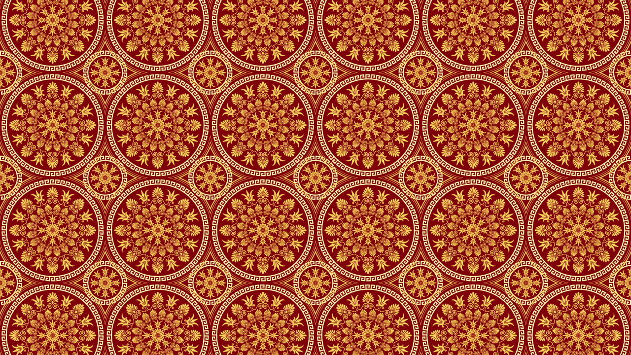 Узорные круги для фона